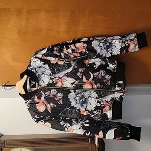 WHITE MARK WINTER COLLECTION BOMBER JACKET